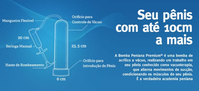 Bomba Peniana Premium Farmácia