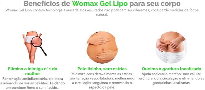 Womax Gel Lipo Bula