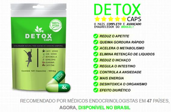 Detox caps bula