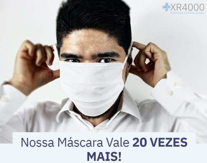  mascaras esterilizadas