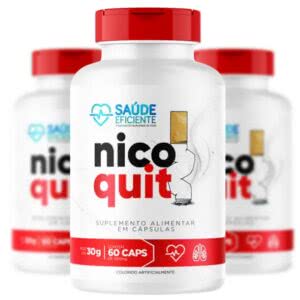 NICOQUIT CAPS BULA – Fórmula, Composição → (Comprar)