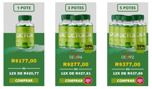 Detox Casavita bula