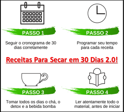 Receitas Para Secar em 30 Dias 2.0